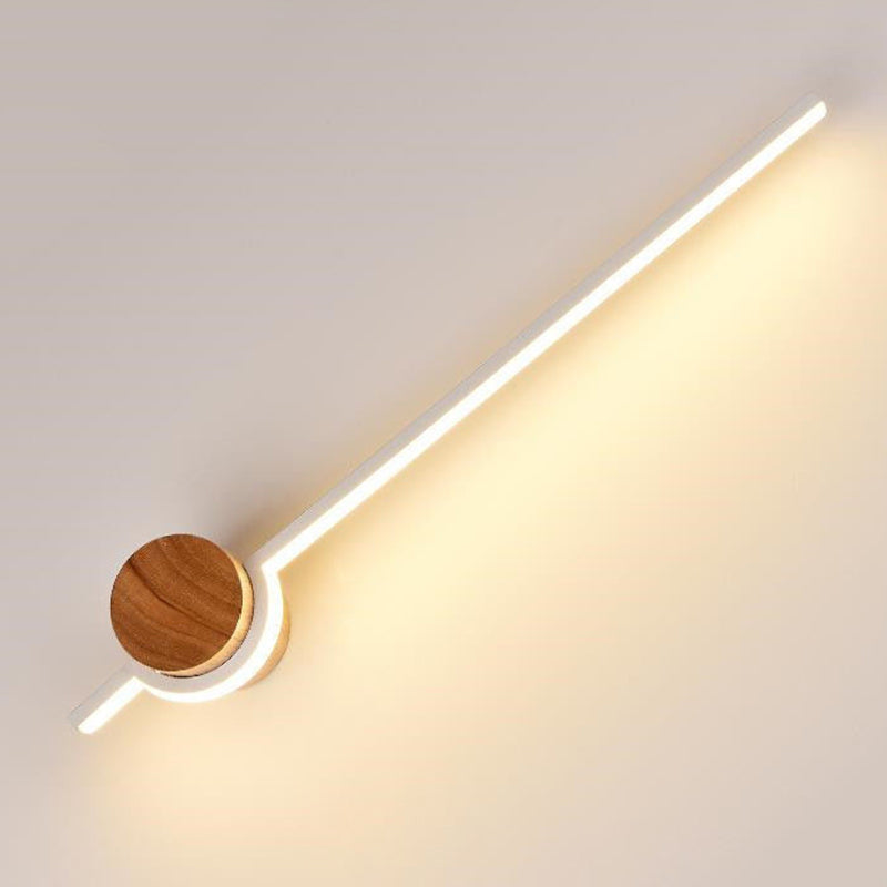 Metall lineare Formwandmontage Beleuchtung moderner Stil 1-Licht-Wandmontageleuchte