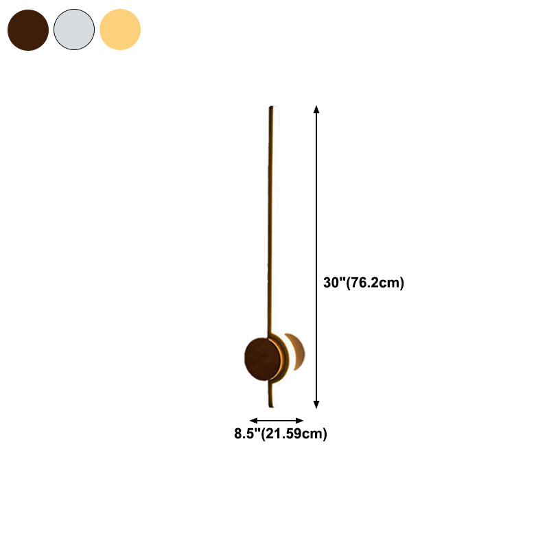 Metall lineare Formwandmontage Beleuchtung moderner Stil 1-Licht-Wandmontageleuchte