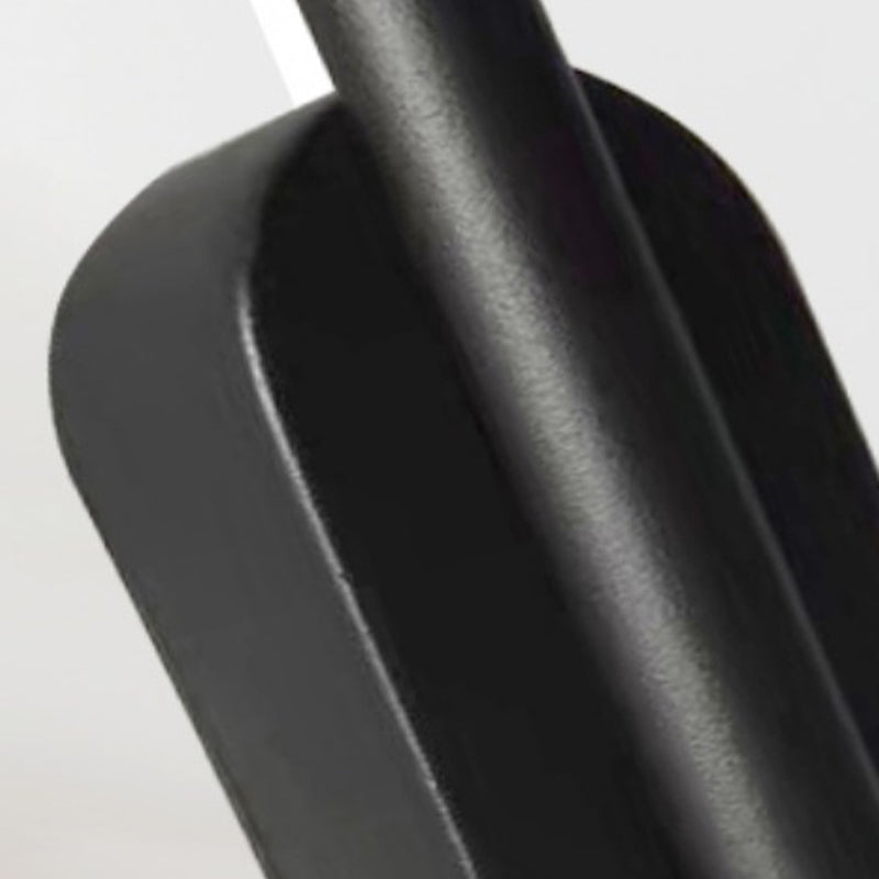 Minimalist Aluminum Wall Light Black Straight LED Wall Sconce for Living Room