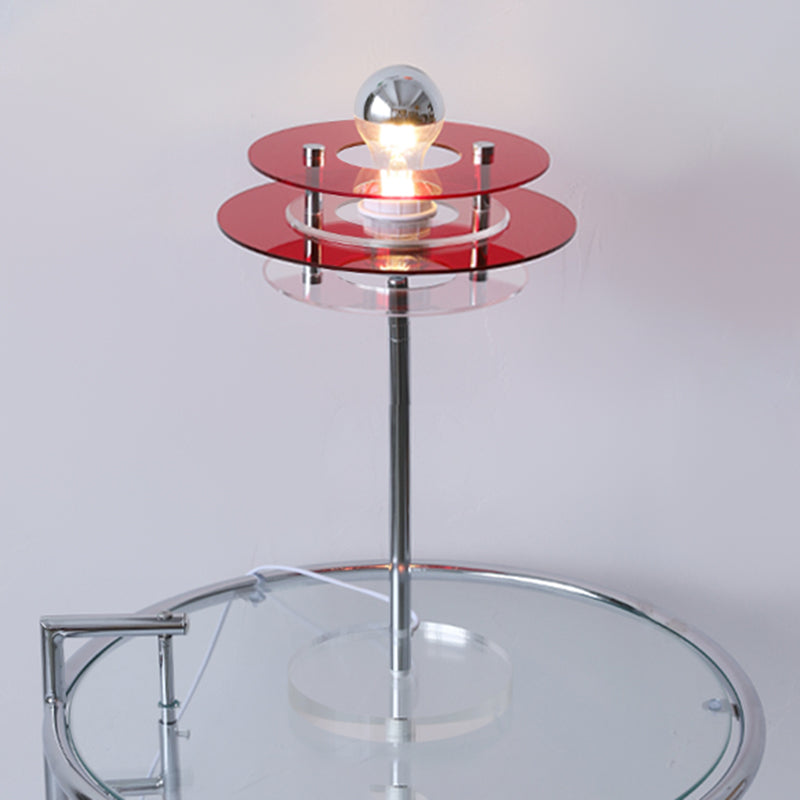 Circles Night Table Lamp Nordic Style Metal Table Light for Bedside
