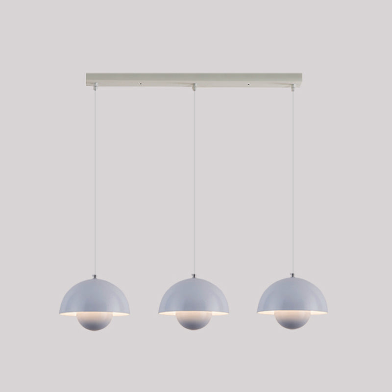Contemporary Style Dome Shape Pendant Lights Metal Hanging Pendant Lights
