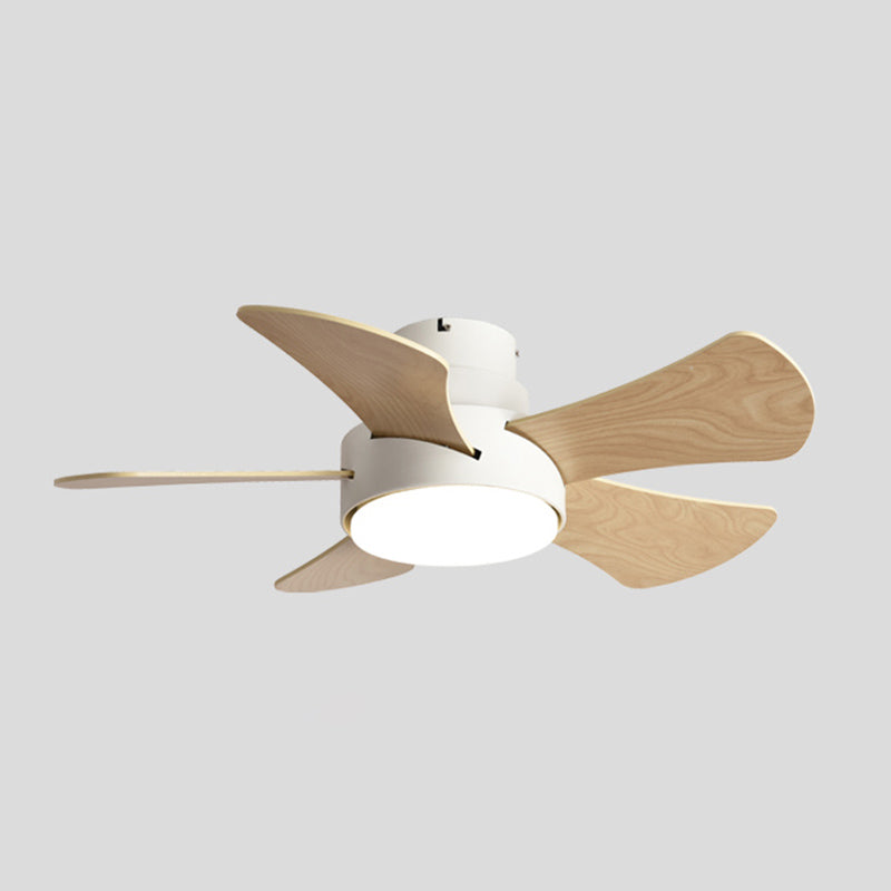 Ceiling Fan Light Simple-Style LED Metal Ceiling Flush Mount Light
