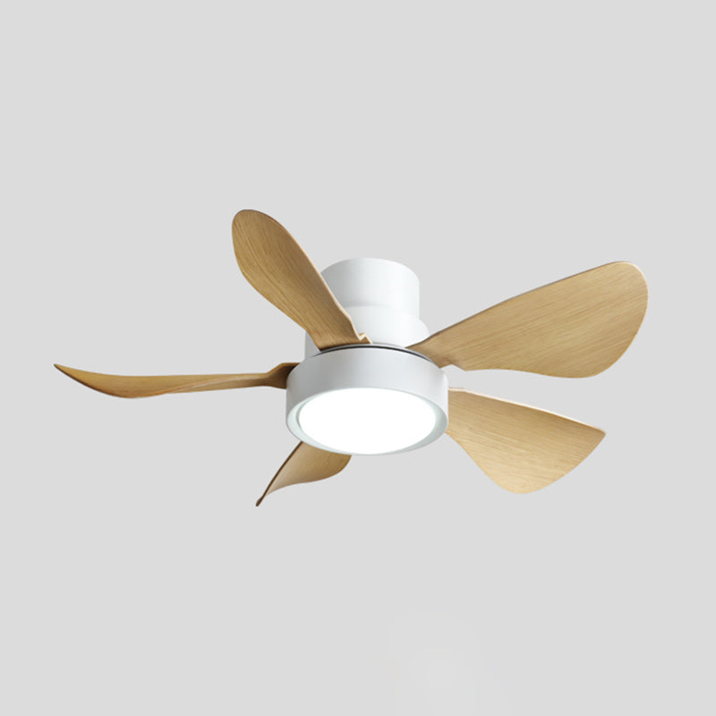 Ceiling Fan Light Simple-Style LED Metal Ceiling Flush Mount Light
