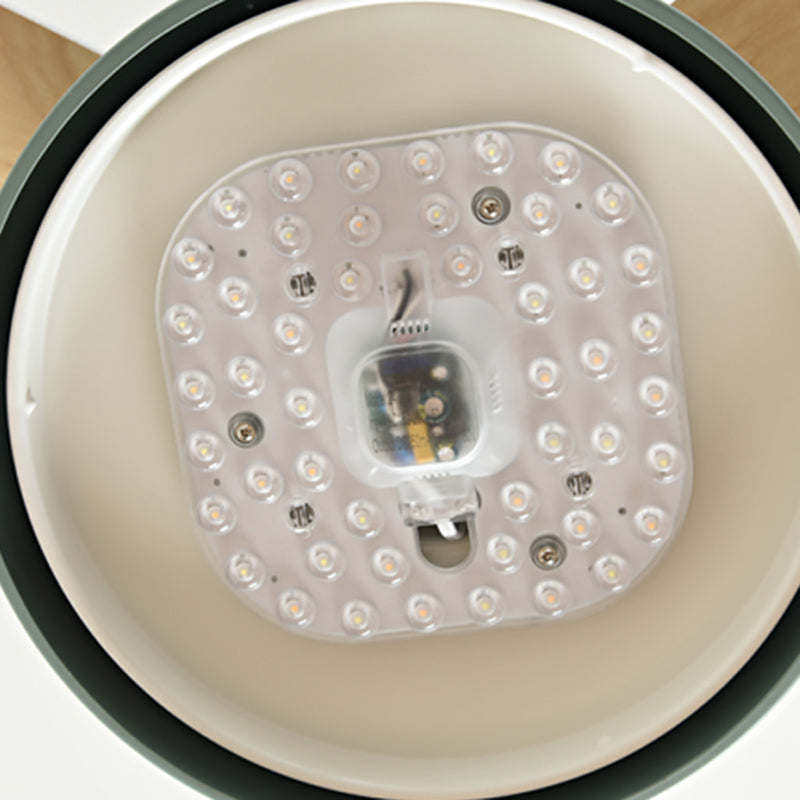 Ceiling Fan Light Simple-Style LED Metal Ceiling Flush Mount Light
