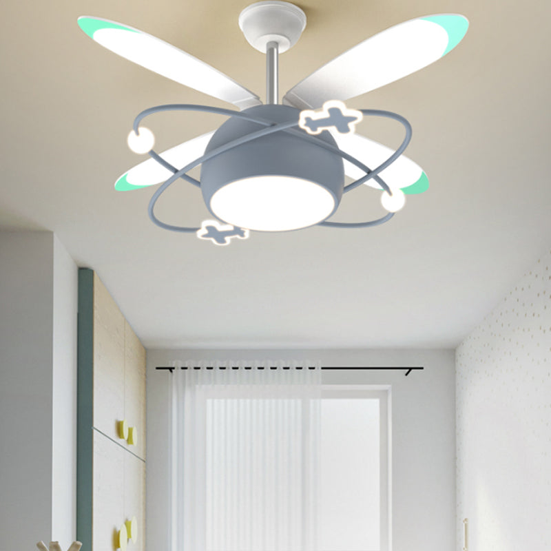 Forme d'avion Ventilateurs de plafond métal