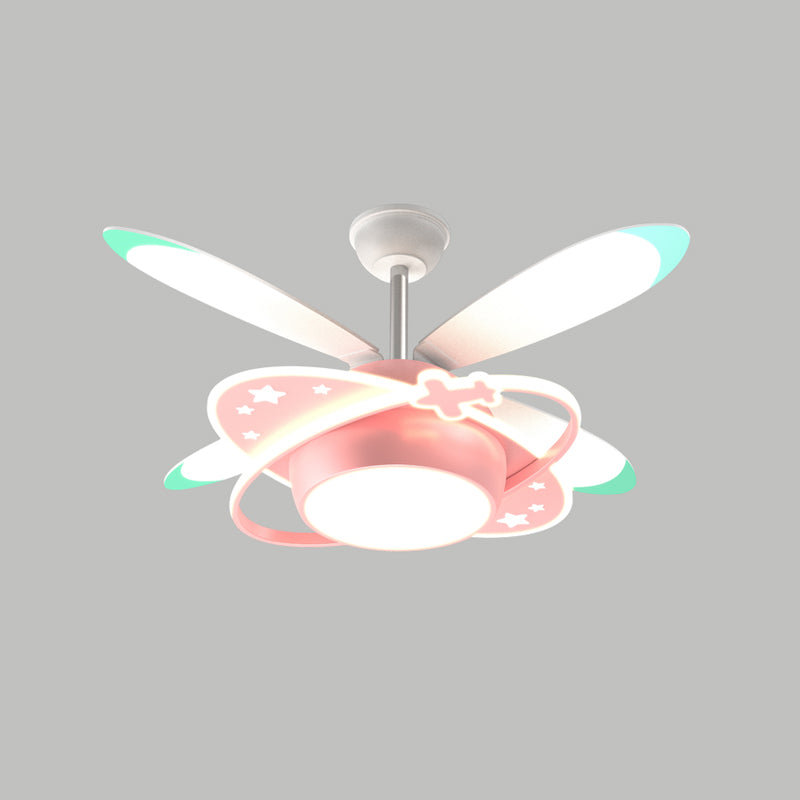 Forme d'avion Ventilateurs de plafond métal