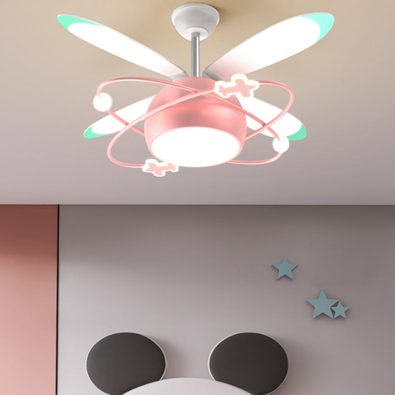 Forme d'avion Ventilateurs de plafond métal