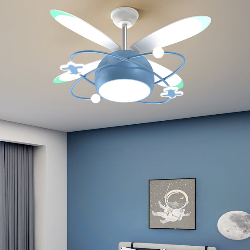 Forme d'avion Ventilateurs de plafond métal