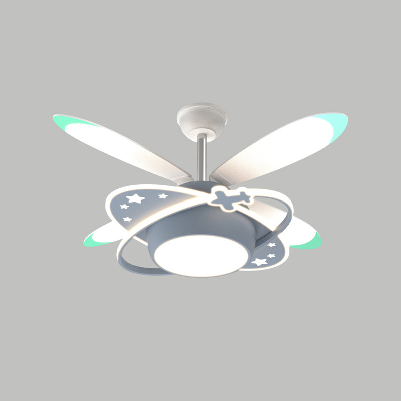 Forme d'avion Ventilateurs de plafond métal