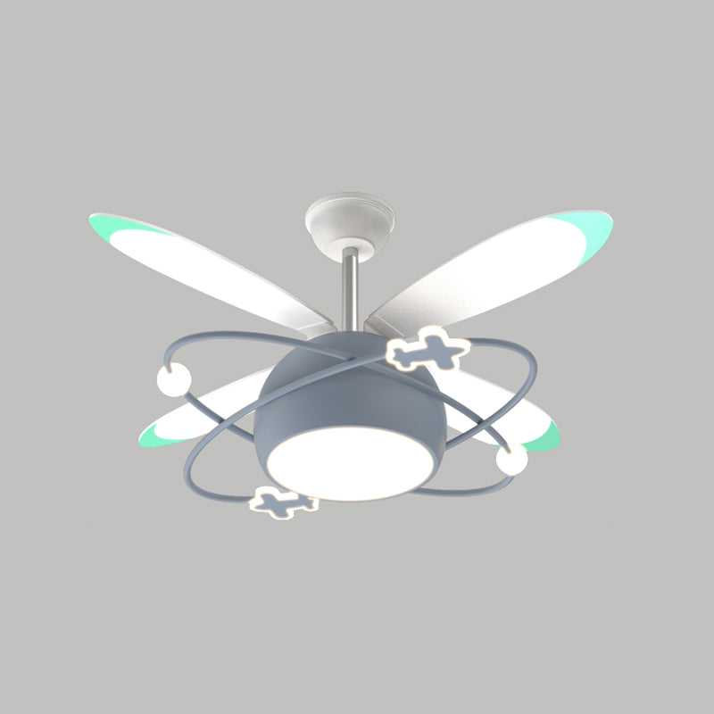 Forme d'avion Ventilateurs de plafond métal