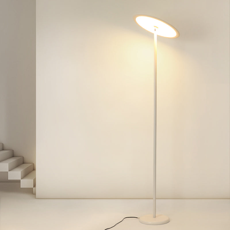 Nordic Linear Floor Lamp Metal 63" High LED Floor Light for Living Room