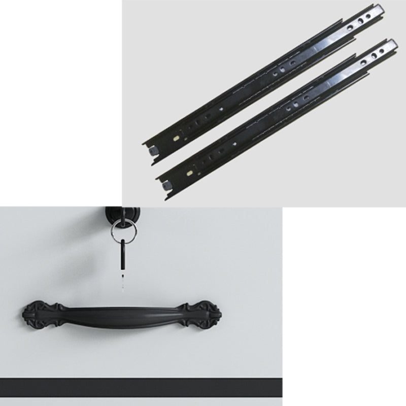 82.68"H Bookcase Contemporary Style Bookshelf With Doors for Office Home