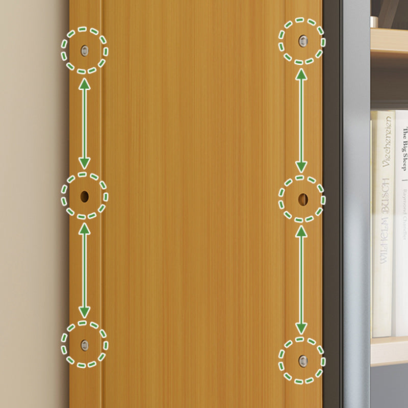 Modern & Contemporary Shelf Bookcase Vertical Bookshelf for Office