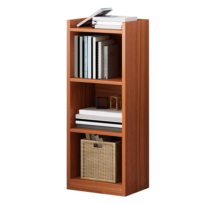 Modern Vertical Standard Bookshelf Manufactured Wood Bookcase for Living Room