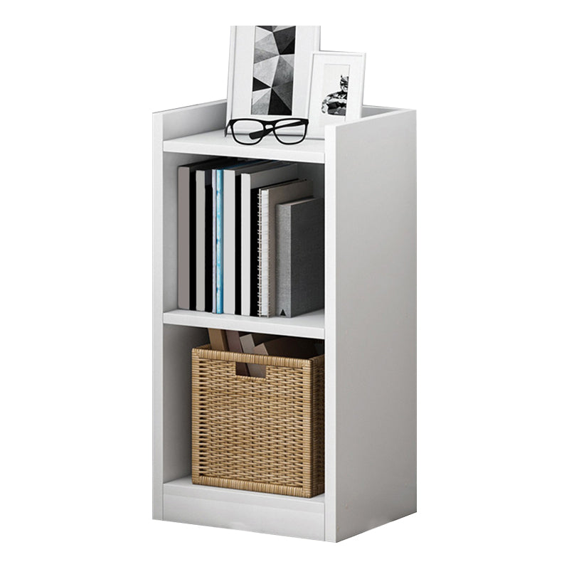 Modern Vertical Standard Bookshelf Manufactured Wood Bookcase for Living Room