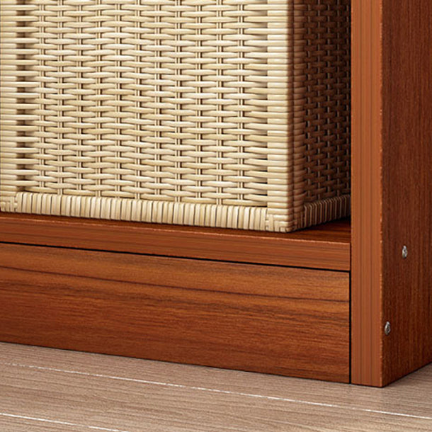 Modern Vertical Standard Bookshelf Manufactured Wood Bookcase for Living Room