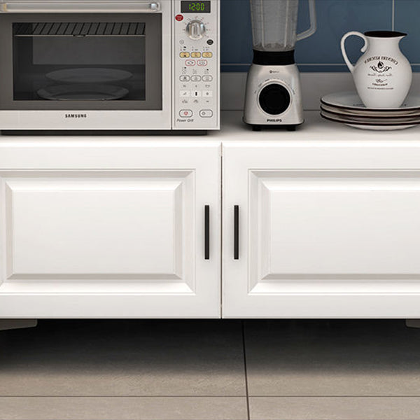 Engineered Wood Sideboard Modern Dining Server with Stone Countertop for Living Room