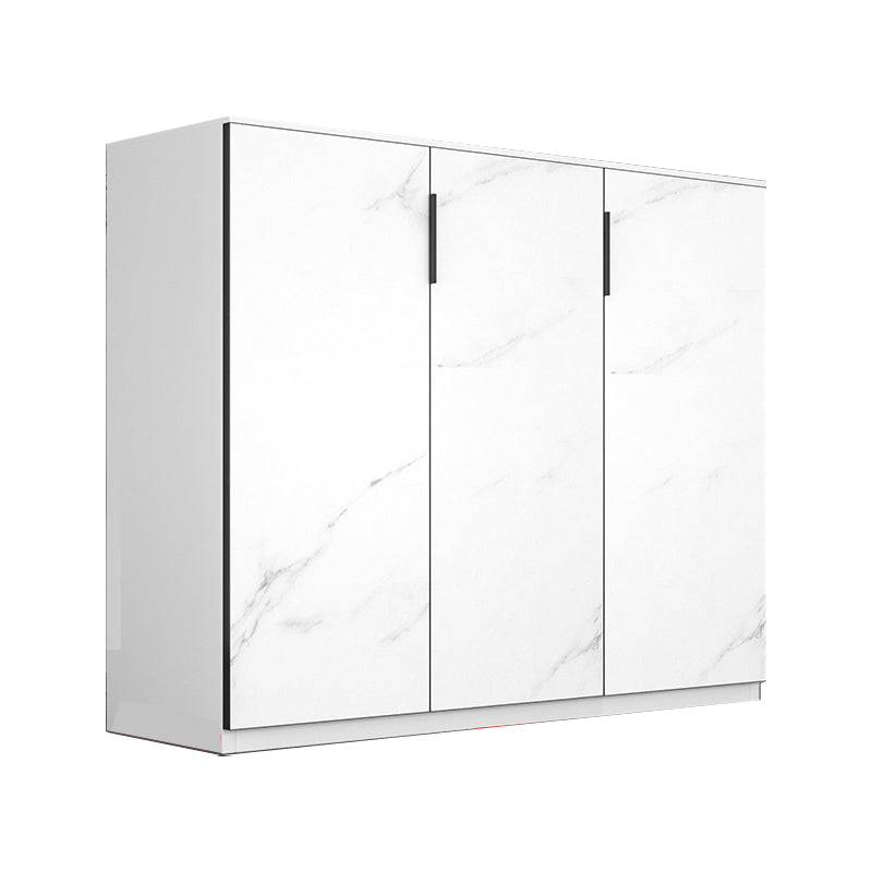 Glam Style Sideboard Table with Locking Drawers Storage Sideboard for Dining Room