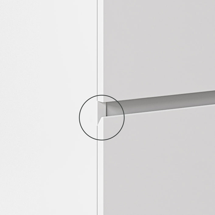 Artificial Wood Living Room Sideboard Cabinet Modern Buffet Server Cabinet with Drawers