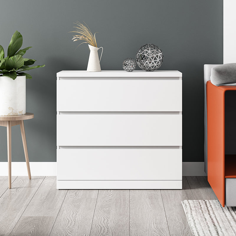 Artificial Wood Living Room Sideboard Cabinet Modern Buffet Server Cabinet with Drawers