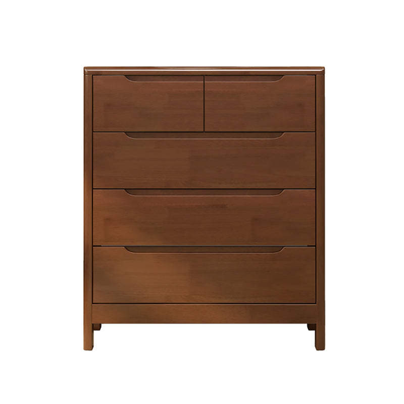 Modern Style Sideboard Buffet with Rubberwood Solid Wood Drawers and Storage Sideboard