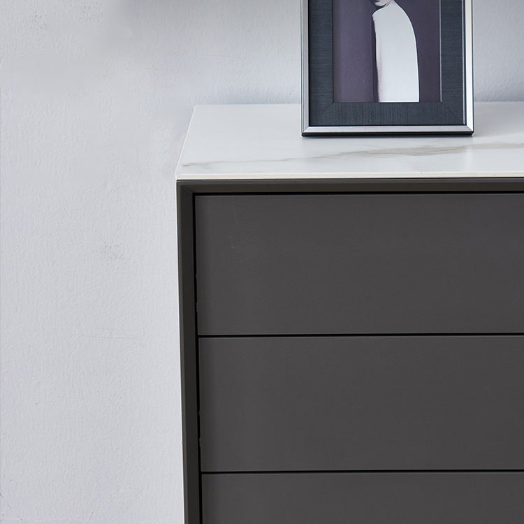 Drawer Wood Sideboard Modern Buffet Server Cabinet with Drawer for Dining Room