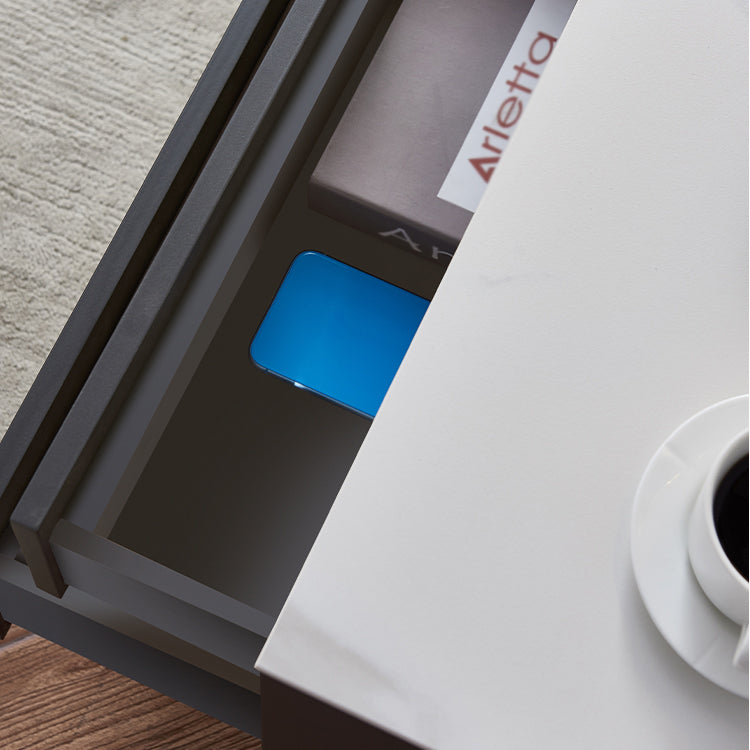 Drawer Wood Sideboard Modern Buffet Server Cabinet with Drawer for Dining Room