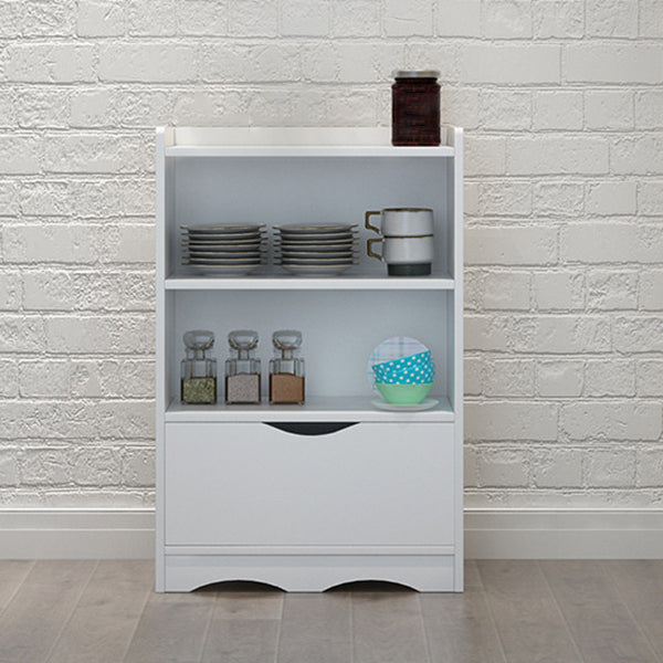 Living Room Simple Buffet Server Artificial Wood Frame Kitchen Server