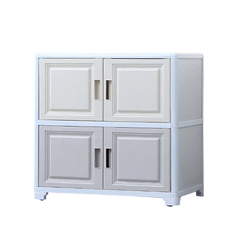 Modern Plastic Cabinets Sideboard Buffet Multicolored Living Room Buffet