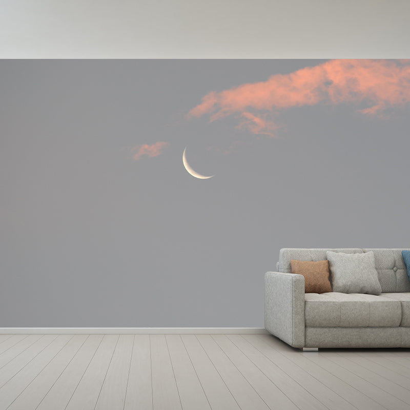 Environmental Wall Mural Wallpaper Dreamy Sky Living Room Wall Mural