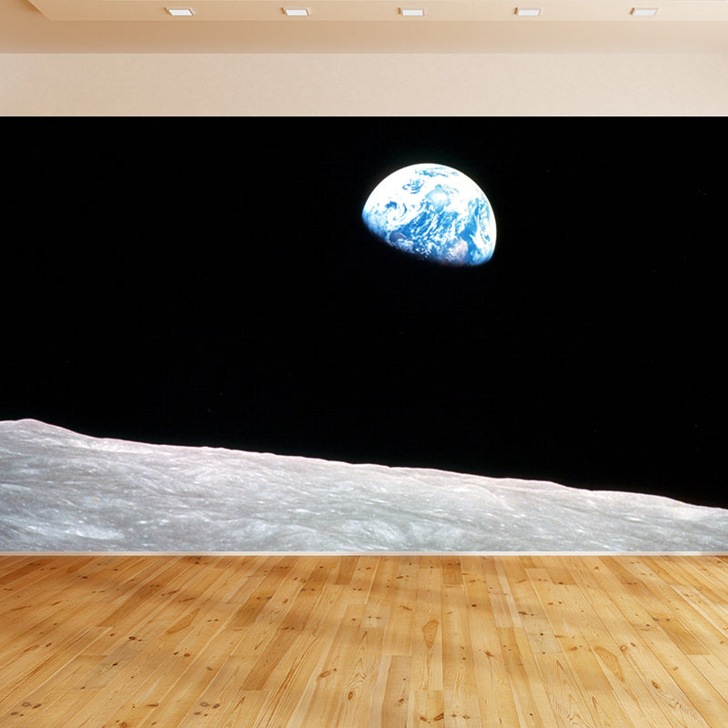 Universe Mildew Resistant Wallpaper Photography Sleeping Room Wall Mural