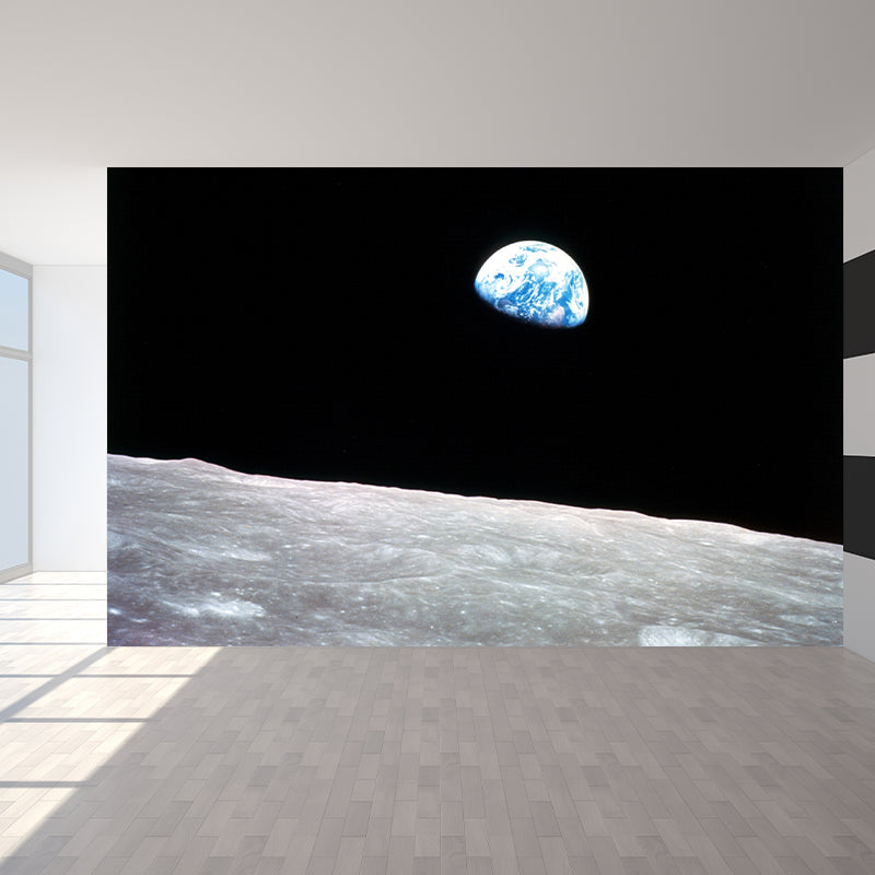 Universe Mildew Resistant Wallpaper Photography Sleeping Room Wall Mural