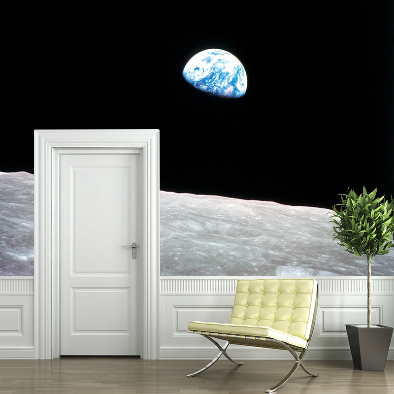 Universe Mildew Resistant Wallpaper Photography Sleeping Room Wall Mural