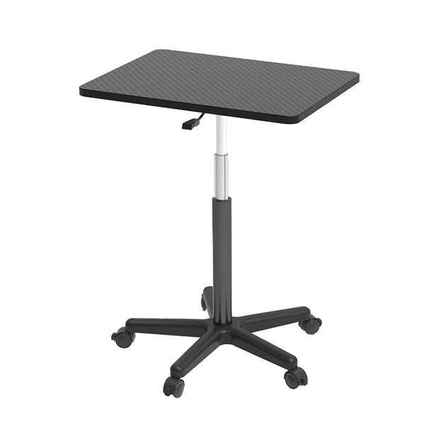 Modern Rectangular Office Desk Height Adjustable Office Desk with Caster Wheels