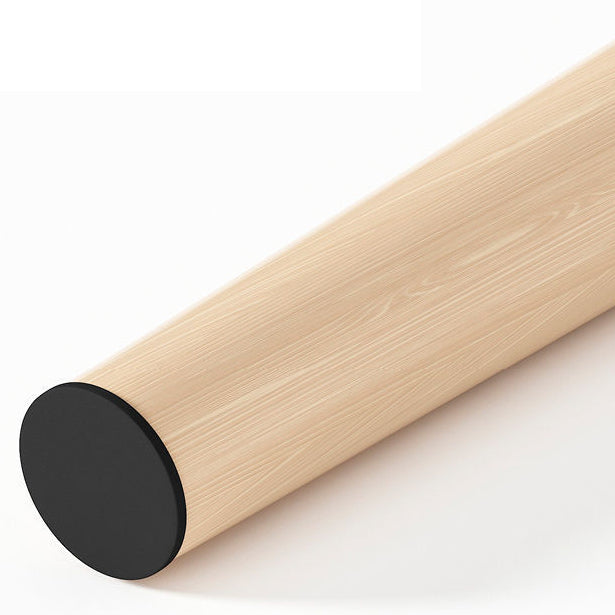 Free Form Contemporary Writing Desk Manufactured Wood Parsons Base Desk