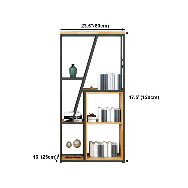 47.24"H Bookshelf Modern Style Bookcase for Study Room and Office