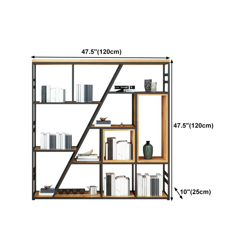 47.24"H Bookshelf Modern Style Bookcase for Study Room and Office