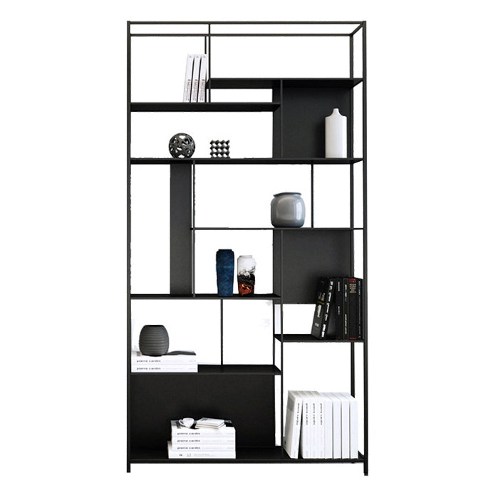 Contemporary Iron Etagere Bookshelf Vertical Office and Living Room Bookcase