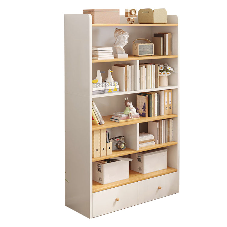 Modern Style Bookcase Engineer Wood Standard Bookshelf for Home Office