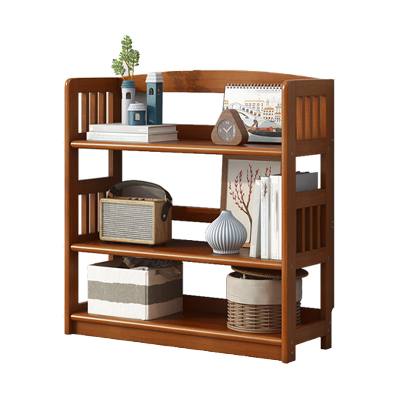 Simple Shelf Standard Wooden Bookcase Modern Bookshelf for Office