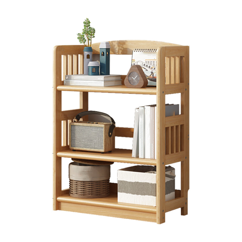 Simple Shelf Standard Wooden Bookcase Modern Bookshelf for Office