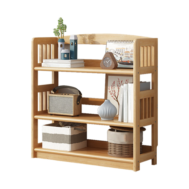 Simple Shelf Standard Wooden Bookcase Modern Bookshelf for Office