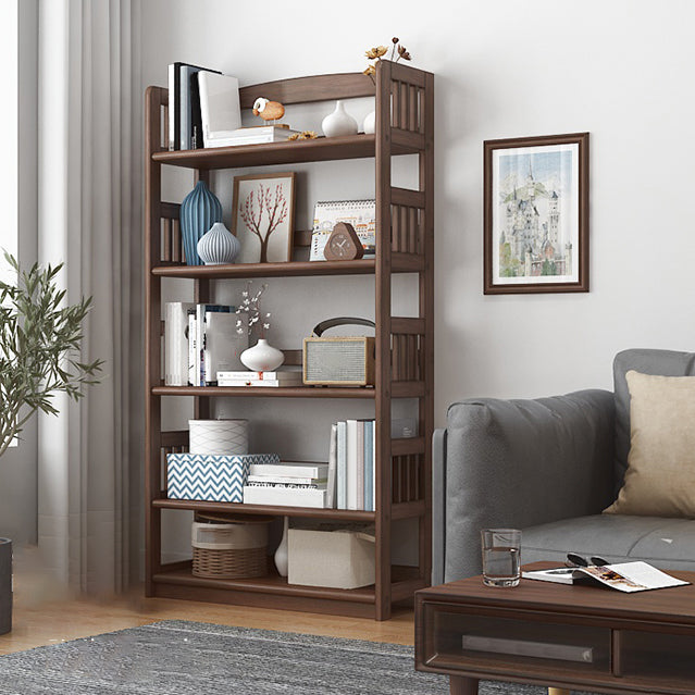 Simple Shelf Standard Wooden Bookcase Modern Bookshelf for Office