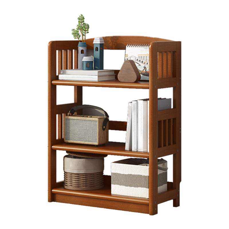 Simple Shelf Standard Wooden Bookcase Modern Bookshelf for Office