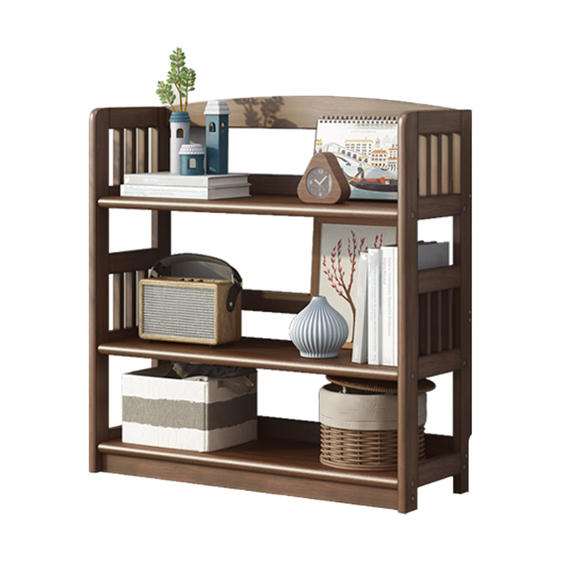 Simple Shelf Standard Wooden Bookcase Modern Bookshelf for Office