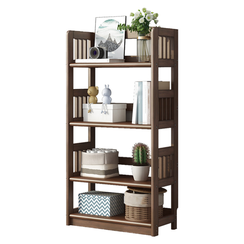 Simple Shelf Standard Wooden Bookcase Modern Bookshelf for Office