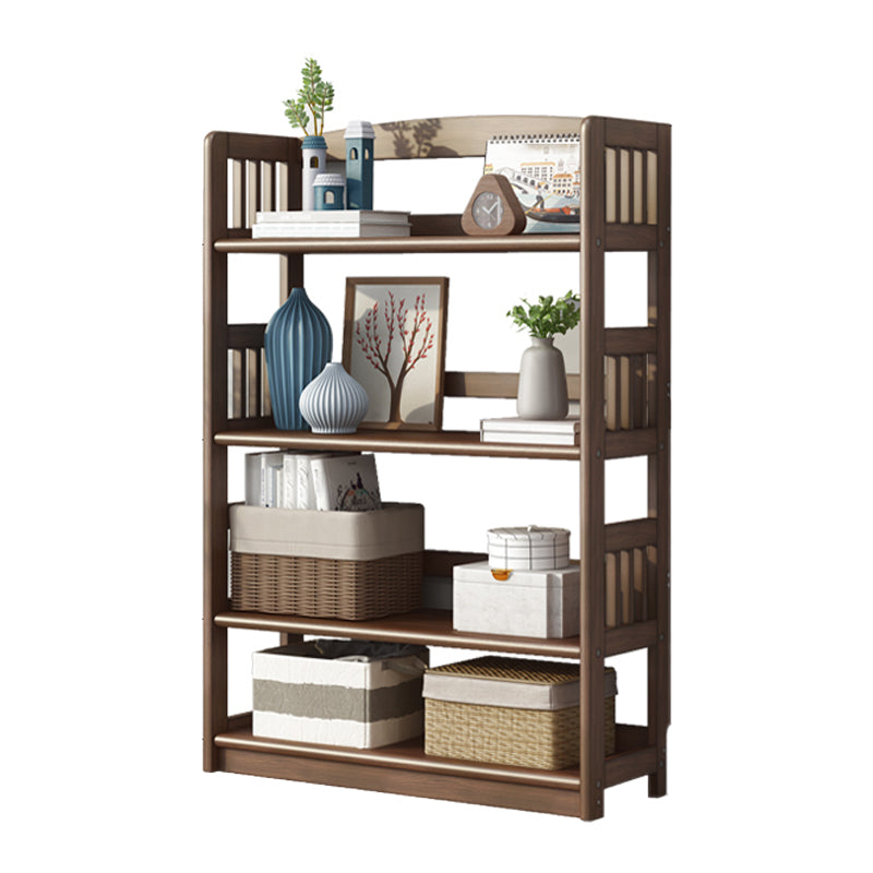 Simple Shelf Standard Wooden Bookcase Modern Bookshelf for Office