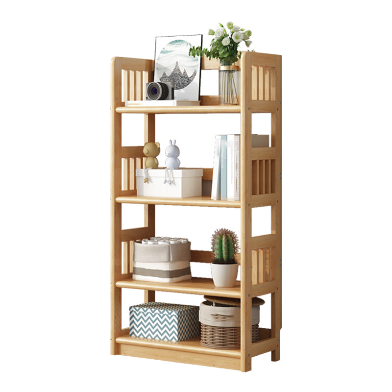 Simple Shelf Standard Wooden Bookcase Modern Bookshelf for Office