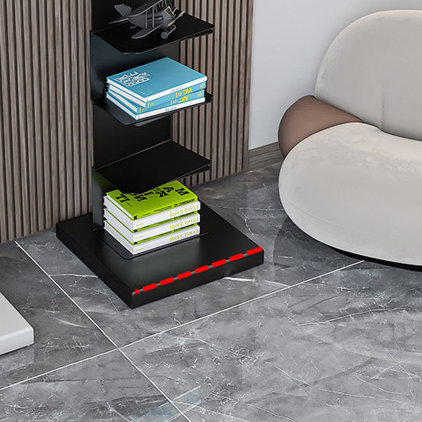 13.78"W Bookshelf Contemporary Style Invisible Bookcase for Home and Office