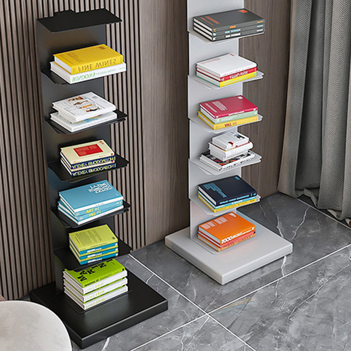 13.78"W Bookshelf Contemporary Style Invisible Bookcase for Home and Office